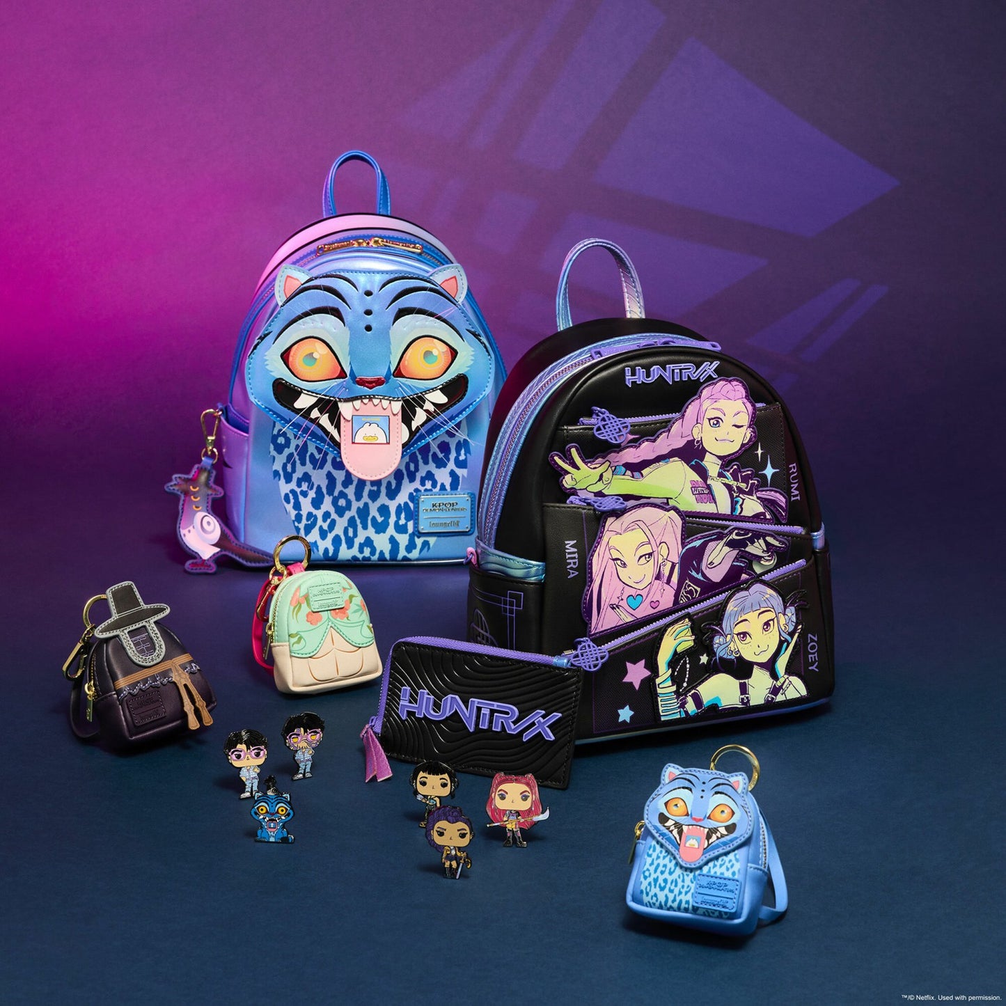 Loungefly KPop Demon Hunters HUNTR/X Card Holder