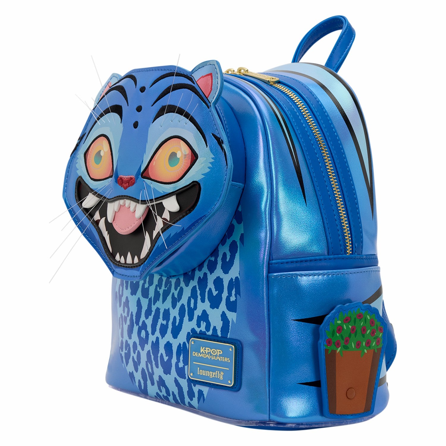 Loungefly KPop Demon Hunters Exclusive Derpy Cosplay Light-Up Glow Mini Backpack