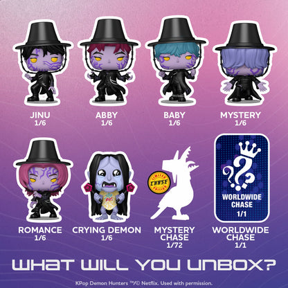 Loungefly Pop! Mystery KPop Demon Hunters 6-Pack | Funko