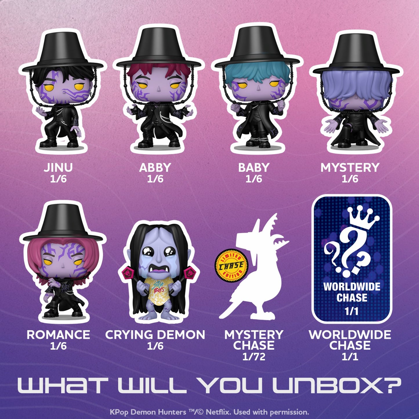 Loungefly Pop! Mystery KPop Demon Hunters | Funko