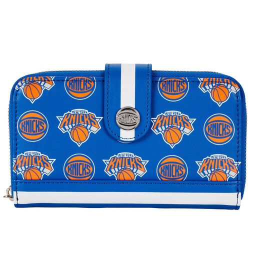 Loungefly NBA New York Knicks Logo Zip Around Wallet