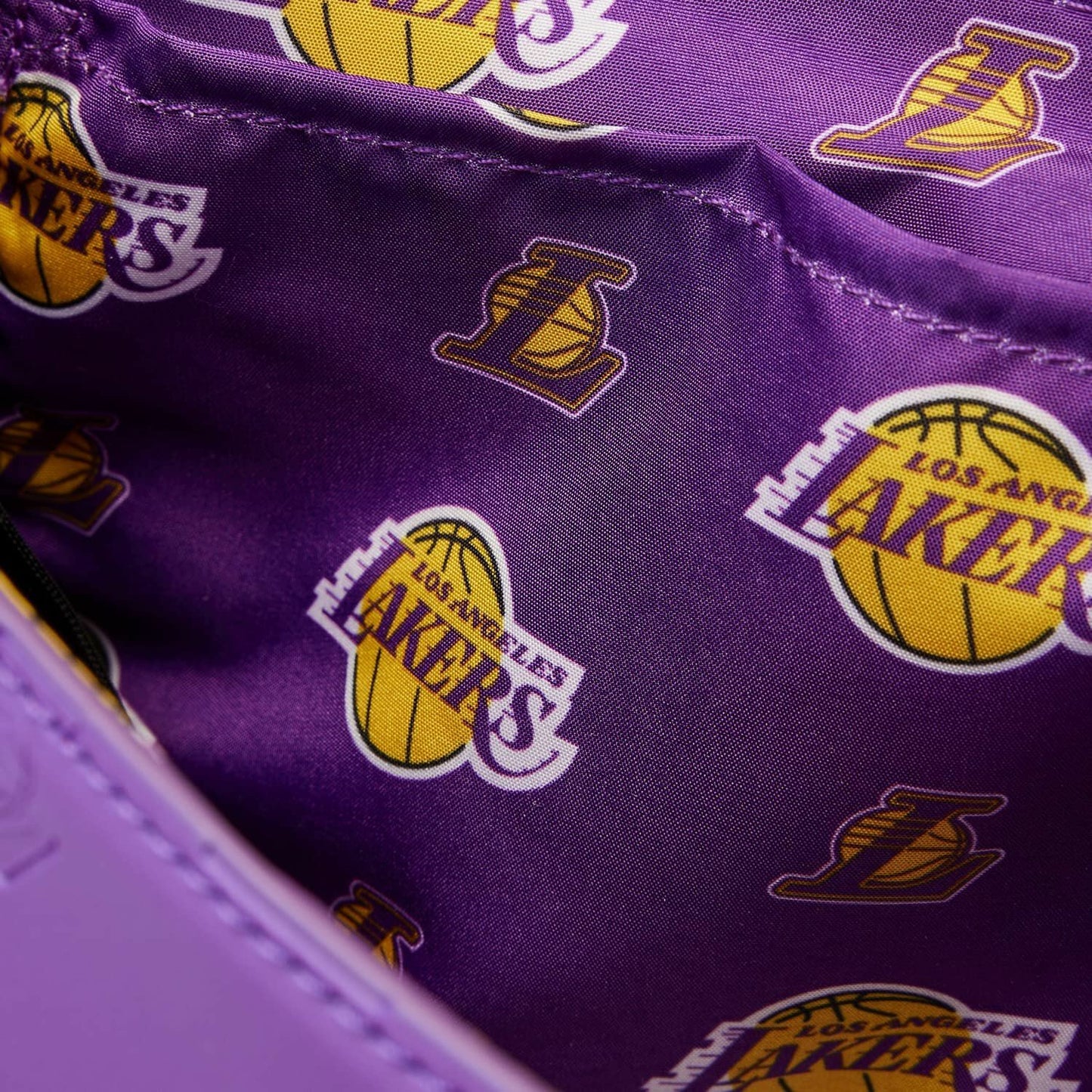 Loungefly NBA Los Angeles Lakers Patch Icons Crossbody Bag