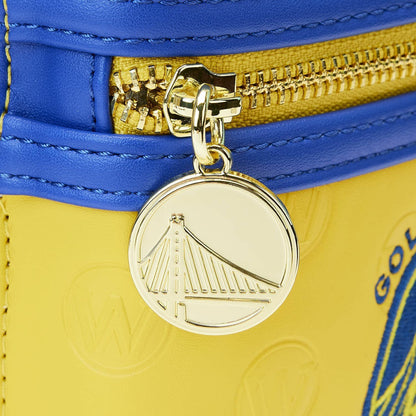 Loungefly NBA Golden State Warriors Patch Icons Mini Backpack