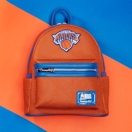 Loungefly NBA New York Knicks Basketball Logo Mini Backpack