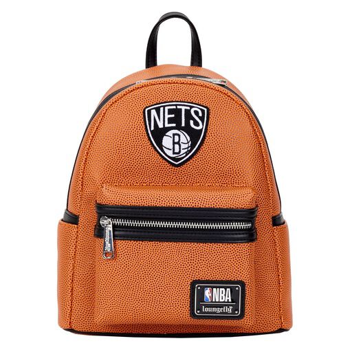 Loungefly NBA Brooklyn Nets Basketball Logo Mini Backpack