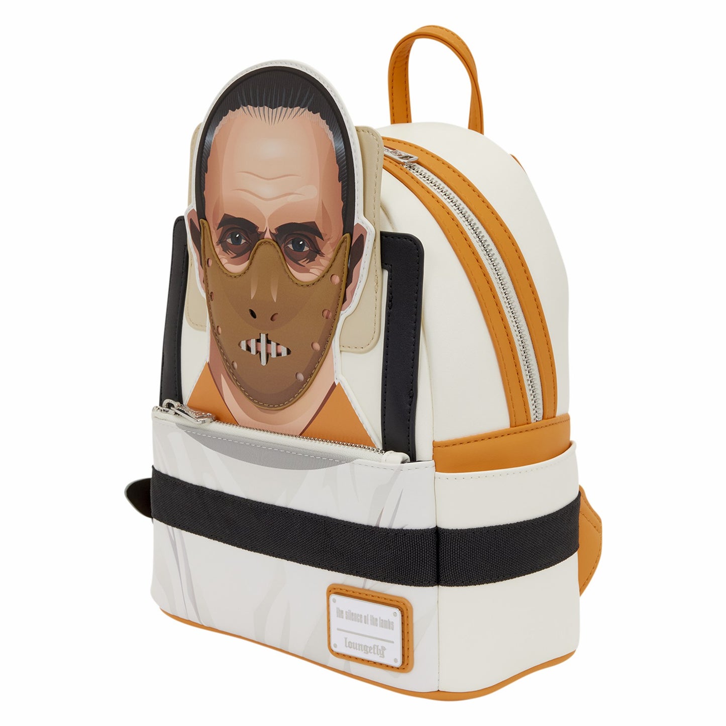 Loungefly The Silence of the Lambs Exclusive Hannibal Lecter Cosplay Mini Backpack with Coin Bag