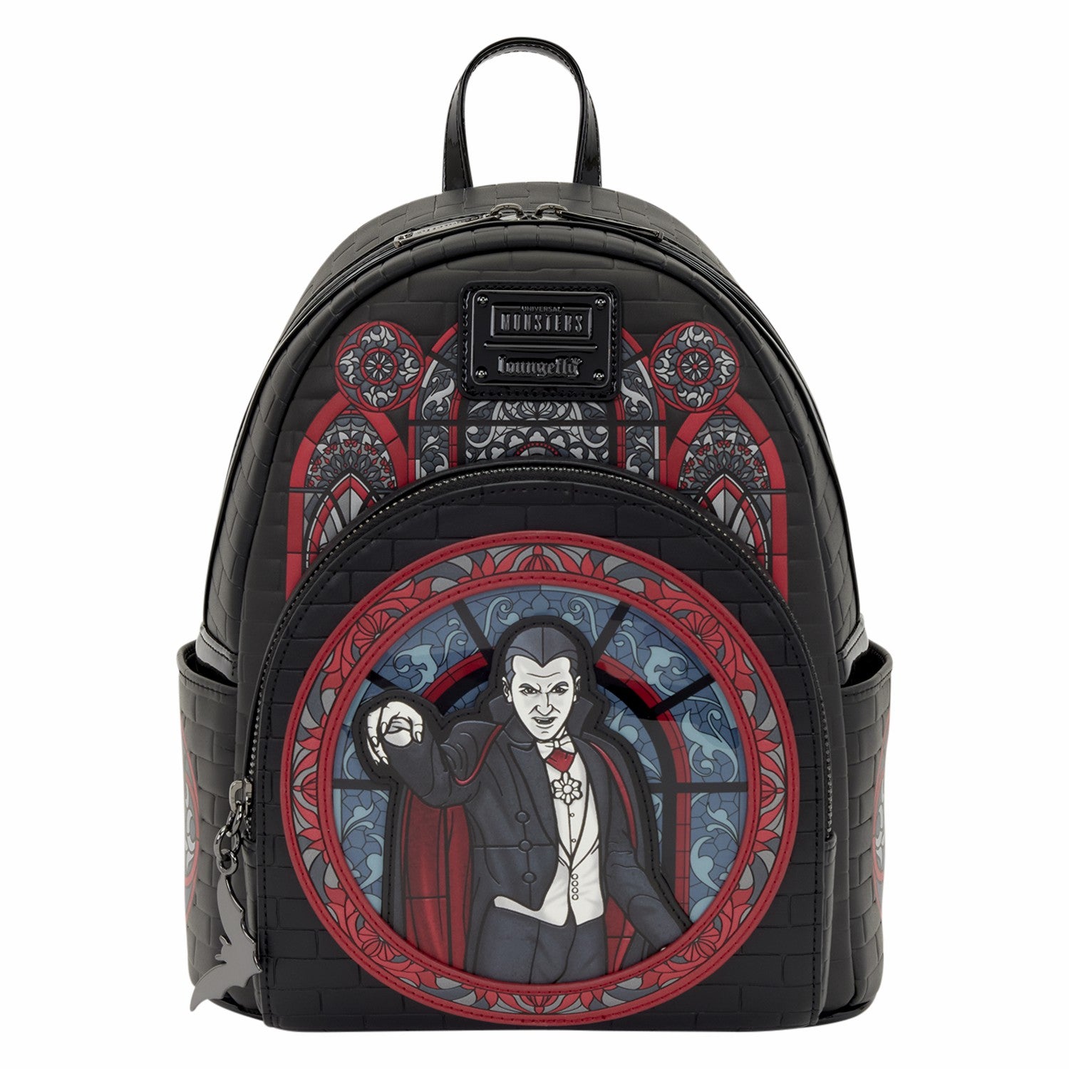 Loungefly Universal Monsters Dracula Stained Glass Mini Backpack
