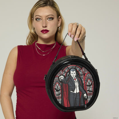 Loungefly Universal Monsters Dracula & Frankenstein Crossbody Bag