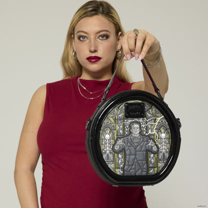 Loungefly Universal Monsters Dracula & Frankenstein Crossbody Bag