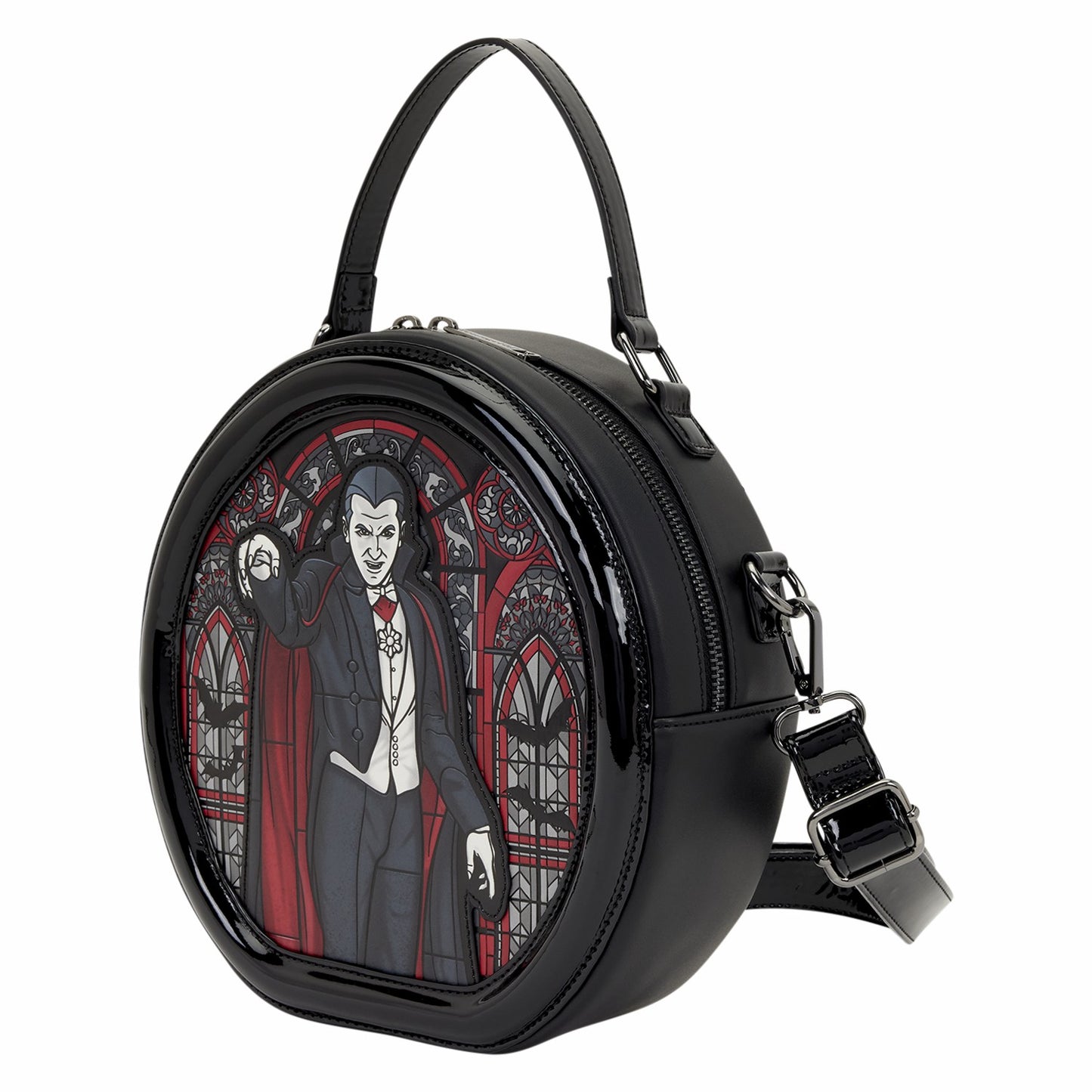 Loungefly Universal Monsters Dracula & Frankenstein Crossbody Bag