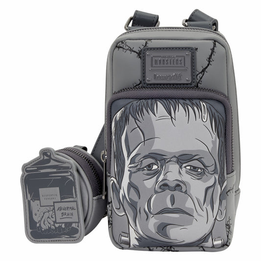 Loungefly Universal Monsters Frankenstein Crossbody Bag with Coin Bag