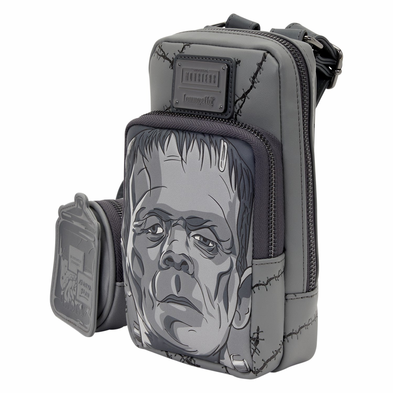 Loungefly Universal Monsters Frankenstein Crossbody Bag with Coin Bag