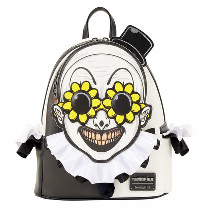 Loungefly Terrifier Exclusive Art the Clown Glow Cosplay Mini Backpack