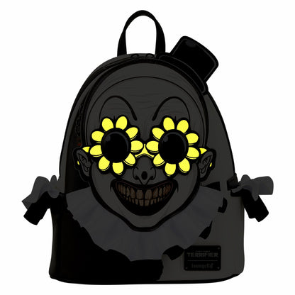 Loungefly Terrifier Exclusive Art the Clown Glow Cosplay Mini Backpack
