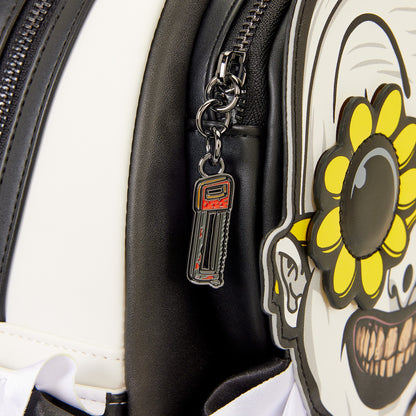 Loungefly Terrifier Exclusive Art the Clown Glow Cosplay Mini Backpack