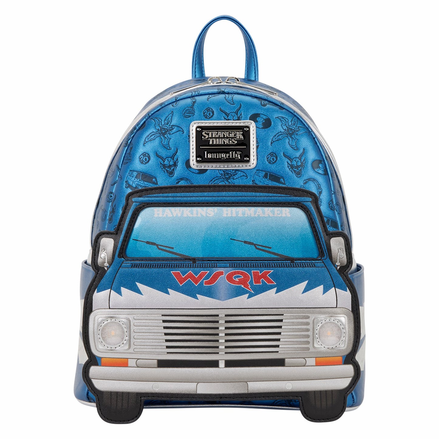 Loungefly Stranger Things 5 Exclusive WSQK Van Light-Up Mini Backpack
