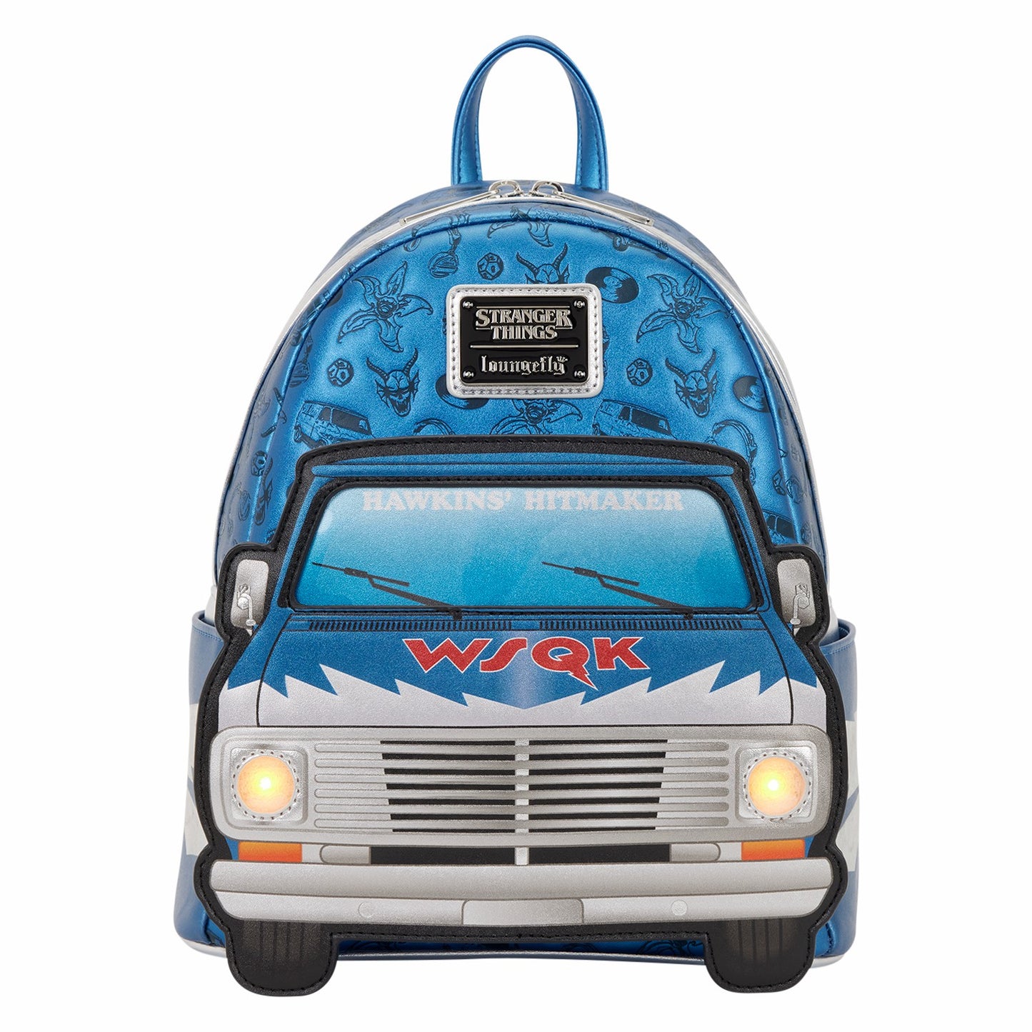 Loungefly Stranger Things 5 Exclusive WSQK Van Light-Up Mini Backpack