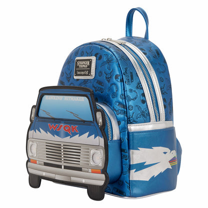 Loungefly Stranger Things 5 Exclusive WSQK Van Light-Up Mini Backpack