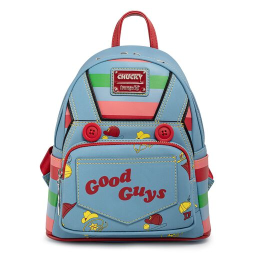 Loungefly Child's Play Chucky Cosplay Mini Backpack