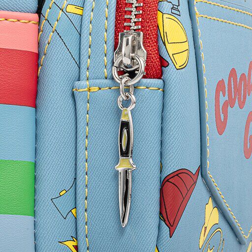 Loungefly Child's Play Chucky Cosplay Mini Backpack