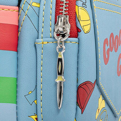 Loungefly Child's Play Chucky Cosplay Mini Backpack