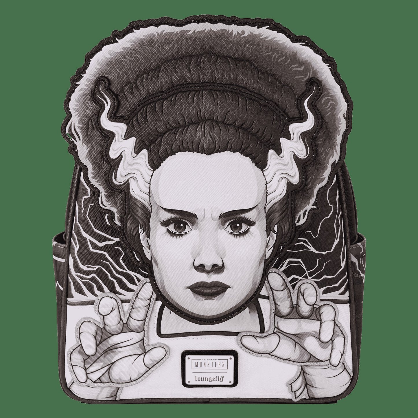 Loungefly Universal Monsters Exclusive The Bride Of Frankenstein Glow Mini Backpack