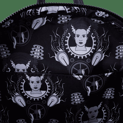 Loungefly Universal Monsters Exclusive The Bride Of Frankenstein Glow Mini Backpack