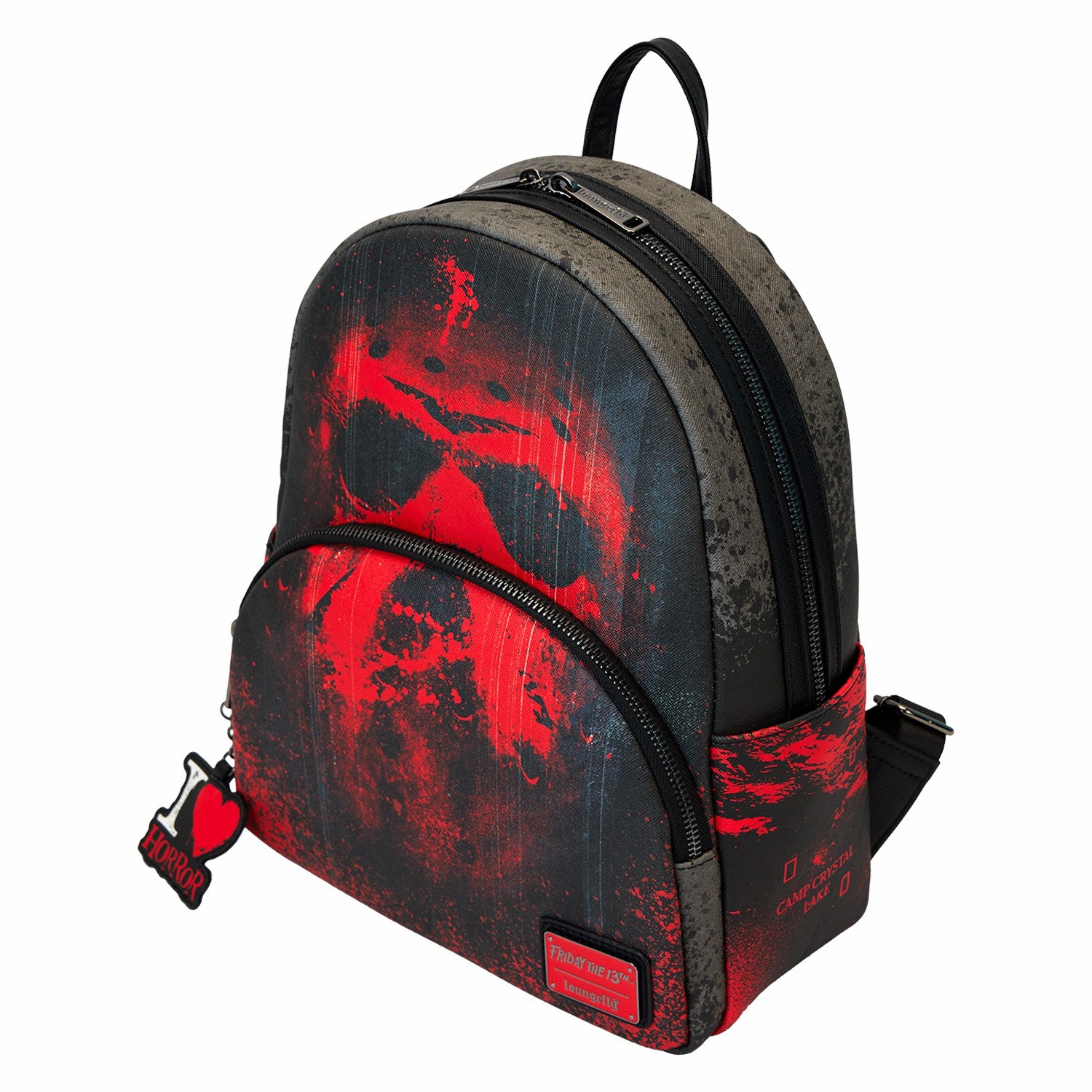 Loungefly I Heart Horror Friday The 13th Mini Backpack