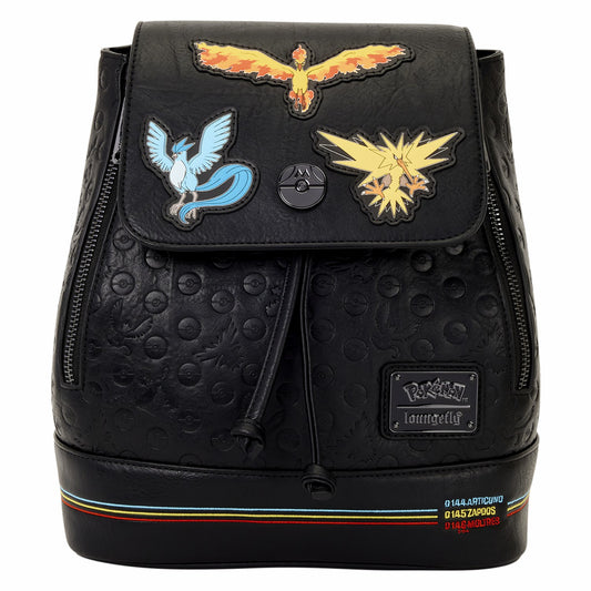 Loungefly Pokémon Legendary Birds and Beasts Drawstring Mini Backpack