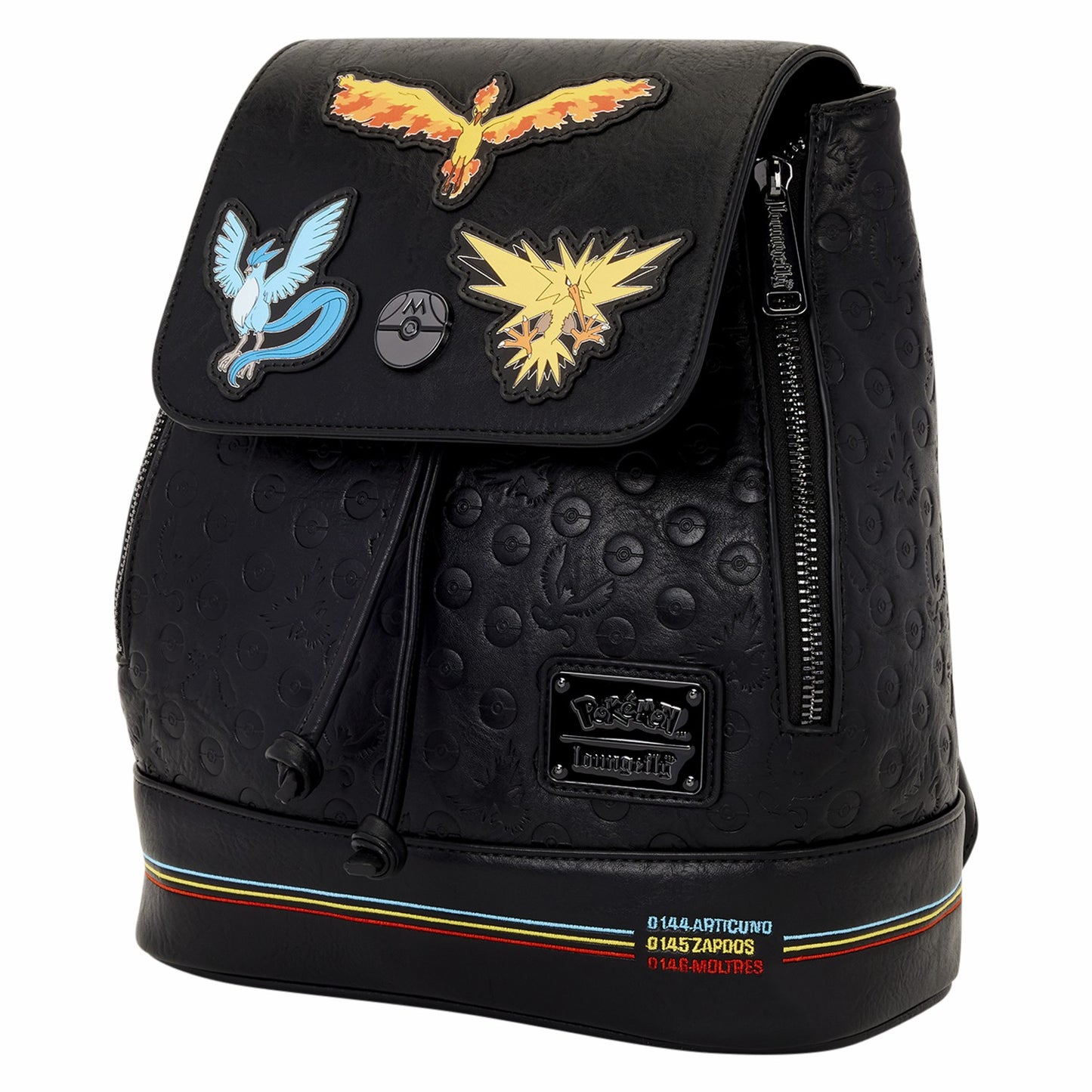 Loungefly Pokémon Legendary Birds and Beasts Drawstring Mini Backpack
