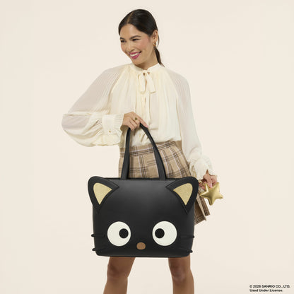 Loungefly Sanrio Chococat Stars Tote Crossbody Bag with Coin Bag