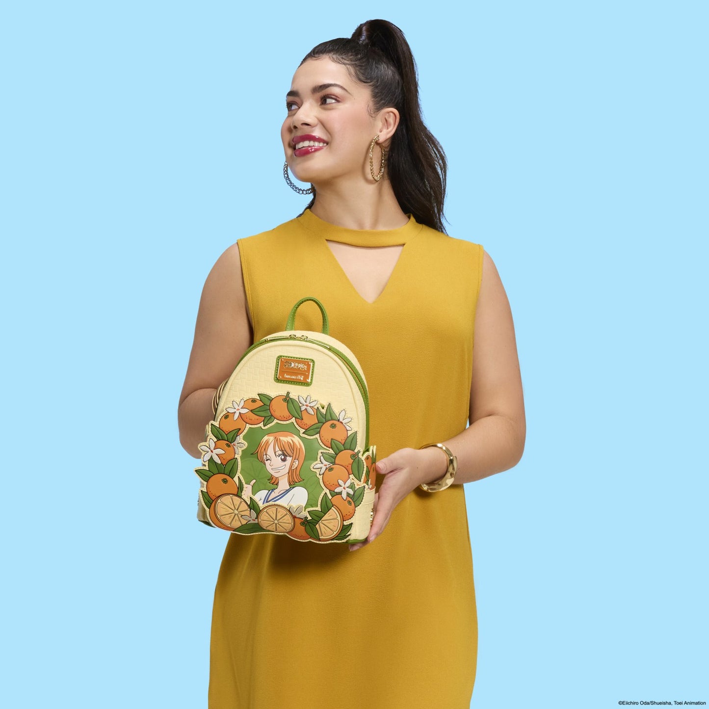 Loungefly One Piece Exclusive Nami & Tangerines Mini Backpack
