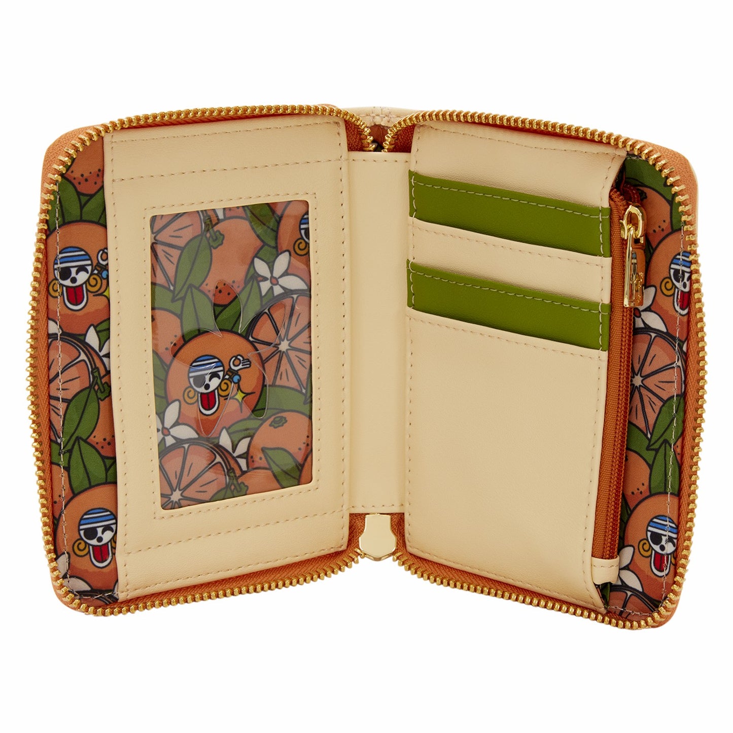 Loungefly One Piece Exclusive Nami & Tangerines Zip Around Wallet