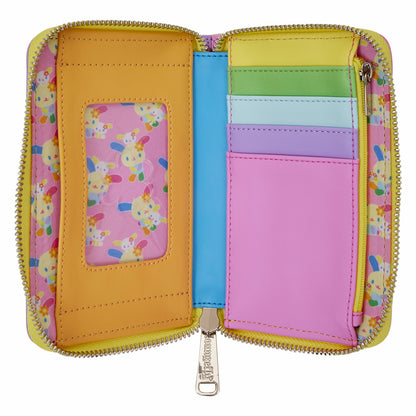 Loungefly Sanrio Exclusive U*SA*HA*NA Color Block Zip Around Wallet