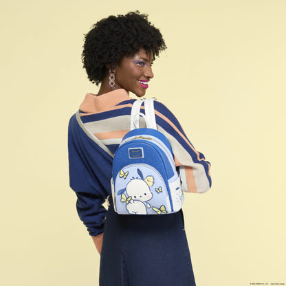 Loungefly Sanrio Pochacco Gingham Mini Backpack