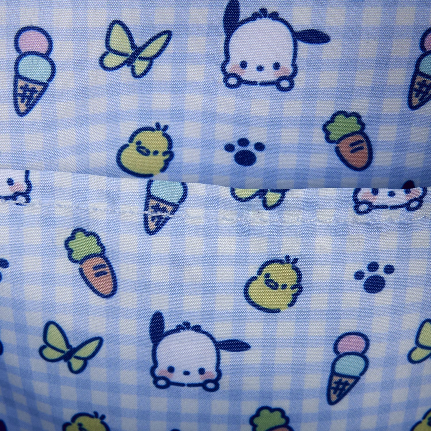 Loungefly Sanrio Pochacco Gingham Mini Backpack