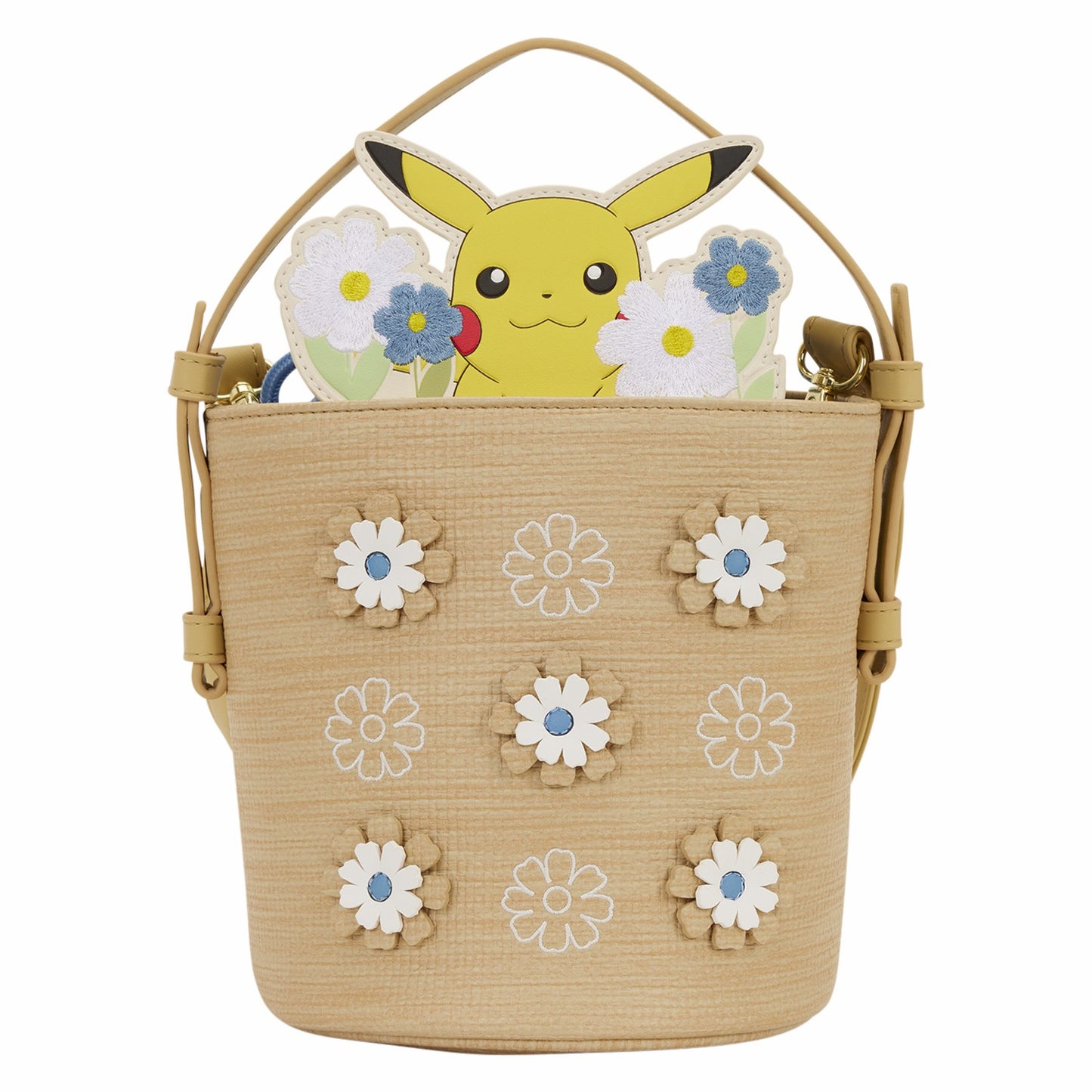 Loungefly Pokémon Floral Pikachu Crossbody Bag
