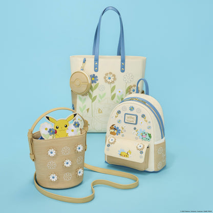 Loungefly Pokémon Floral Pikachu Crossbody Bag