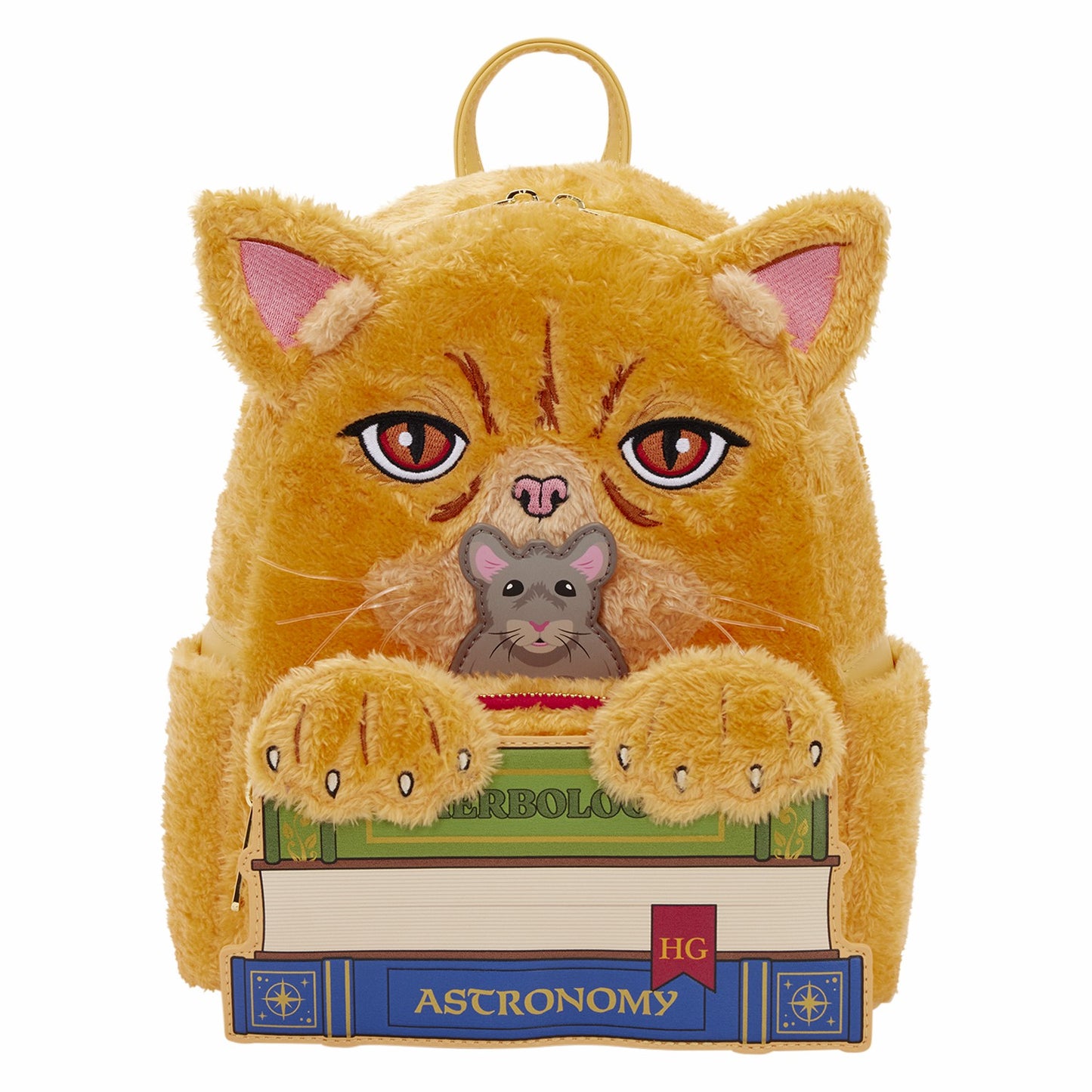 Loungefly Harry Potter Exclusive Crookshanks & Scabbers Cosplay Plush Mini Backpack