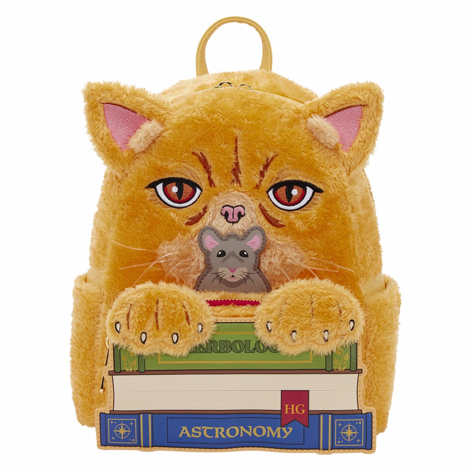 Loungefly Harry Potter Exclusive Crookshanks & Scabbers Cosplay Plush Mini Backpack