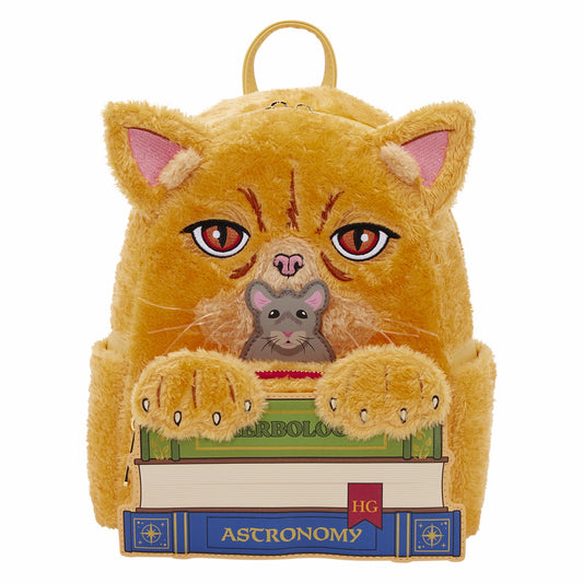 Loungefly Harry Potter Exclusive Crookshanks & Scabbers Cosplay Plush Mini Backpack