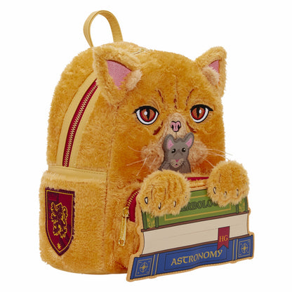Loungefly Harry Potter Exclusive Crookshanks & Scabbers Cosplay Plush Mini Backpack