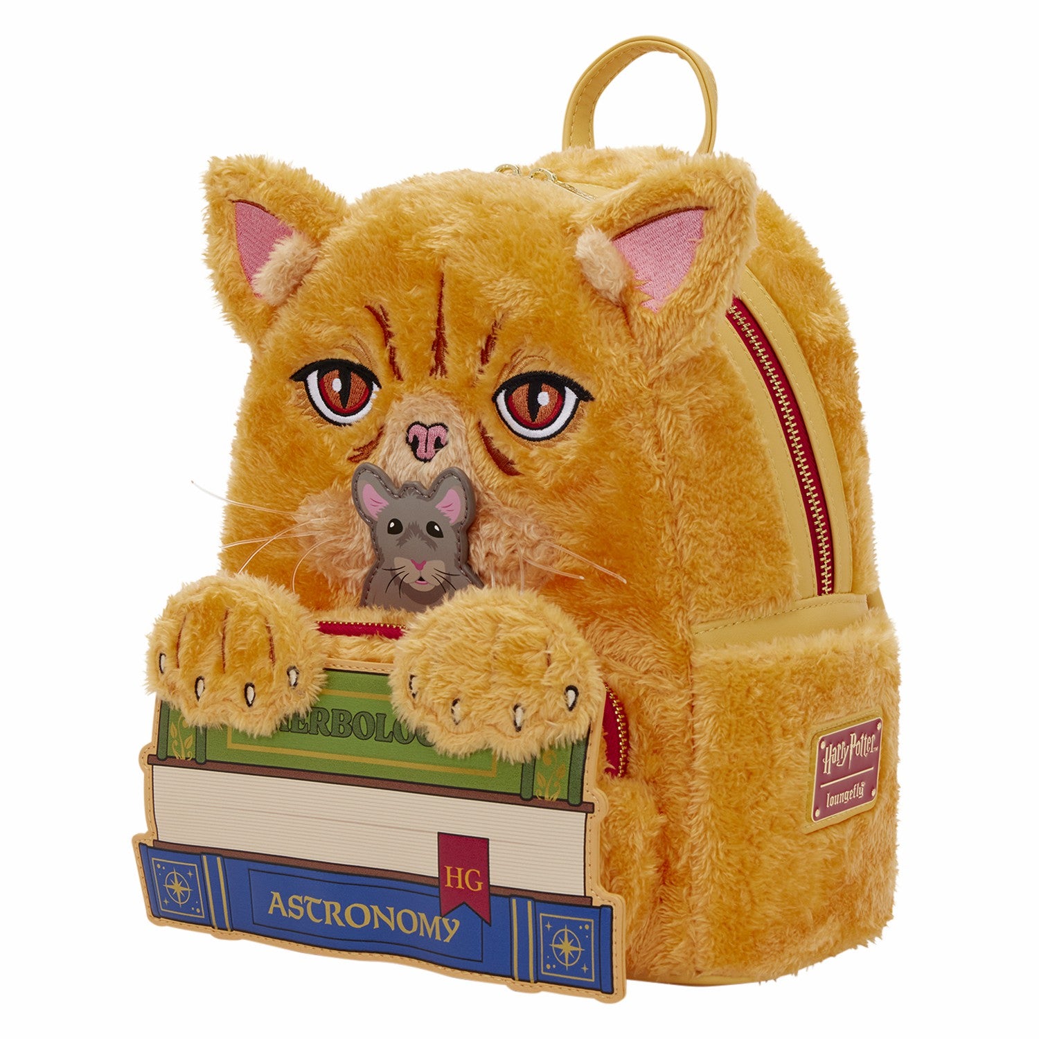 Loungefly Harry Potter Exclusive Crookshanks & Scabbers Cosplay Plush Mini Backpack
