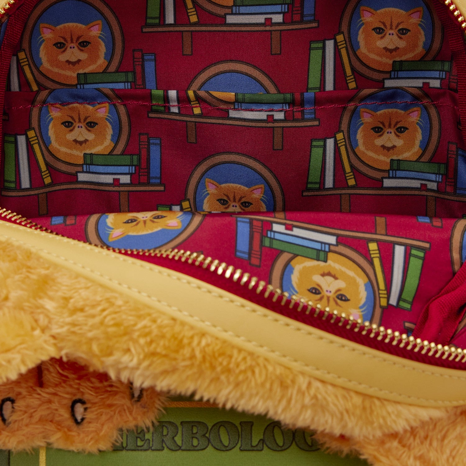 Loungefly Harry Potter Exclusive Crookshanks & Scabbers Cosplay Plush Mini Backpack