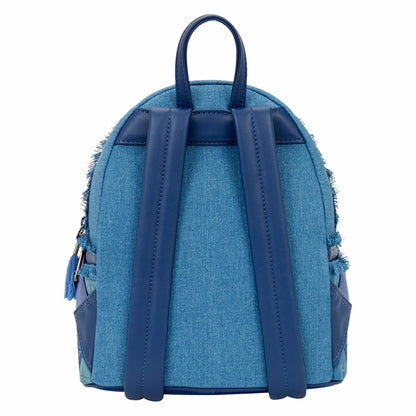 Loungefly Harry Potter Hogwarts Denim Mini Backpack