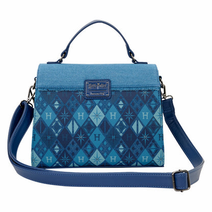 Loungefly Harry Potter Hogwarts Denim Crossbody Bag