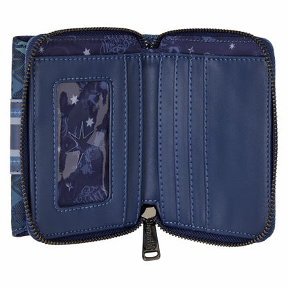 Loungefly Harry Potter Hogwarts Denim Tri-fold Wallet