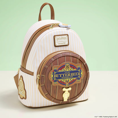 Loungefly Harry Potter Butterbeer Barrel Scented Mini Backpack