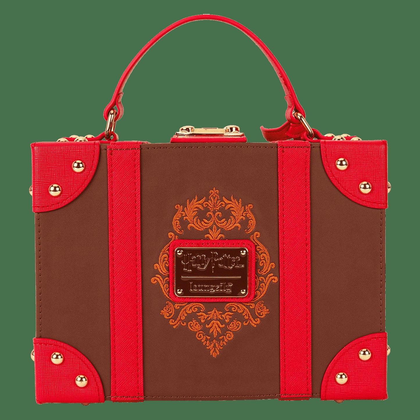 Loungefly Harry Potter Hogwarts Express Luggage Trunk Crossbody Bag