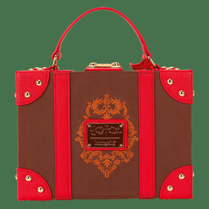 Loungefly Harry Potter Hogwarts Express Luggage Trunk Crossbody Bag
